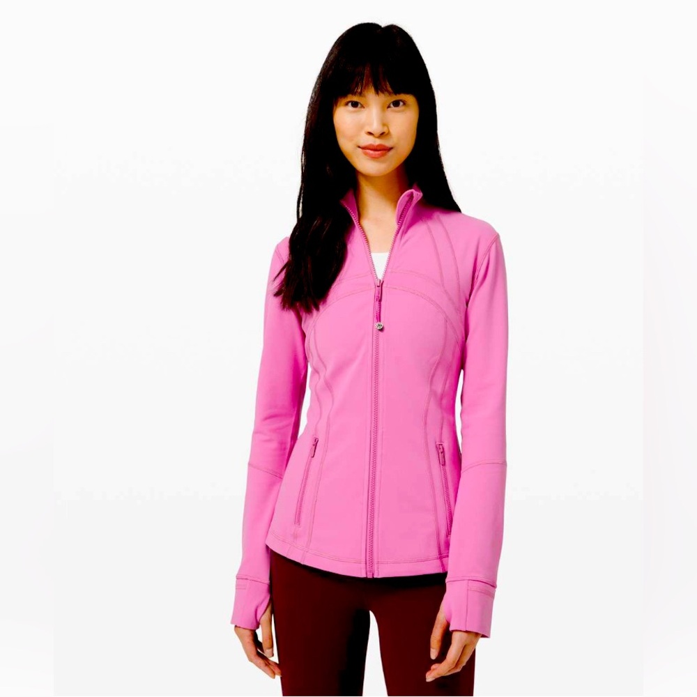 🆕Lululemon🍋Define Jacket Luon Color Magenta Glow Sz 4